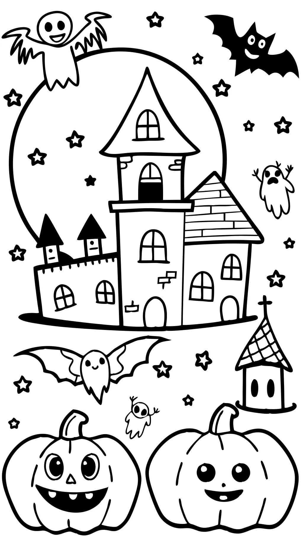 printable free halloween coloring pages